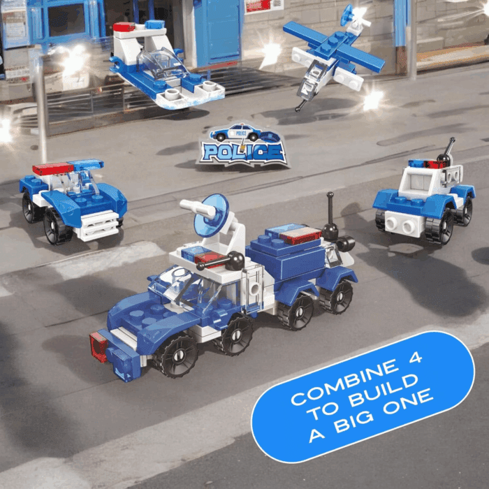 Mini 16 Car Building Blocks Compatible with Lego Party Favors for Kids, Prizes for Kids Classroom, Goodie Bag Fillers - Image 2