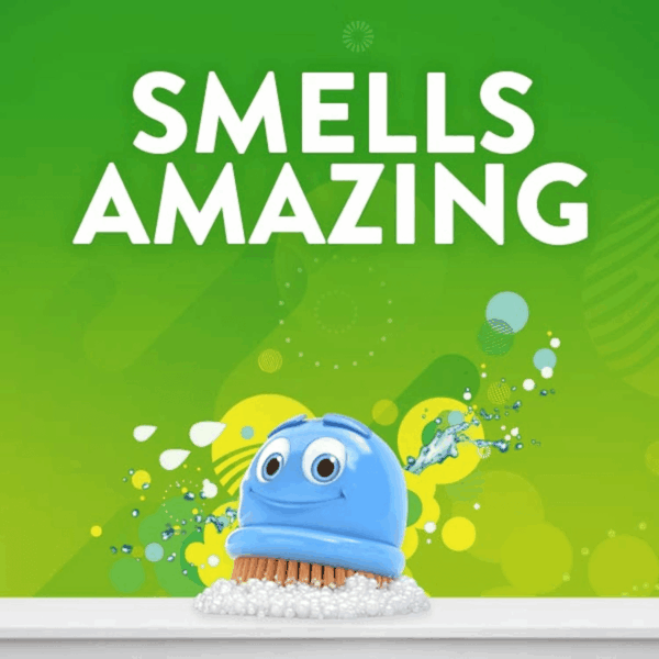 Mega Bathroom and Shower Cleaner Spray, Foaming Action Removes Limescale and Soap Scum, Rainshower Scent, 32Oz - Image 4