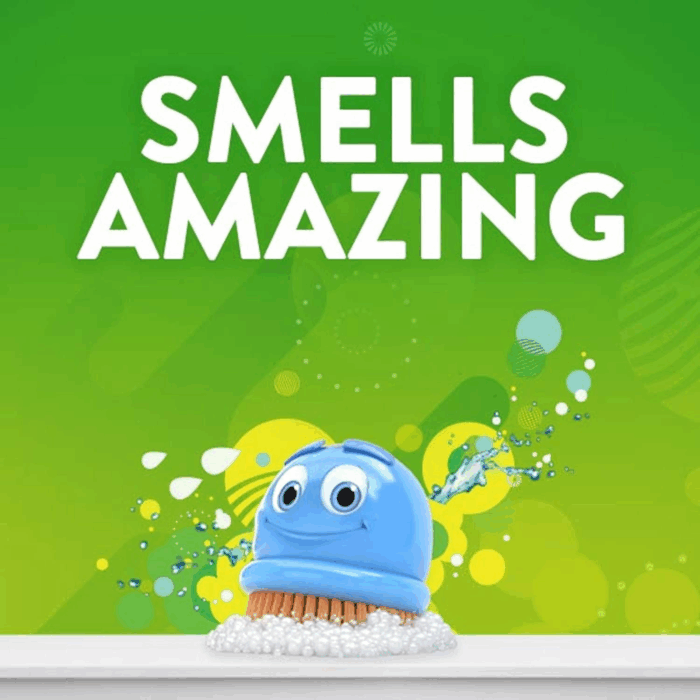 Mega Bathroom and Shower Cleaner Spray, Foaming Action Removes Limescale and Soap Scum, Rainshower Scent, 32Oz - Image 4