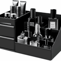 Cologne Organizer for Men Perfume Organizers Vanity Organizers Cologne Stands with Drawers Bathroom Stand and Storage Desk Display Dresser Organizer Countertop Makeup Organizers for Skincare Toiletry