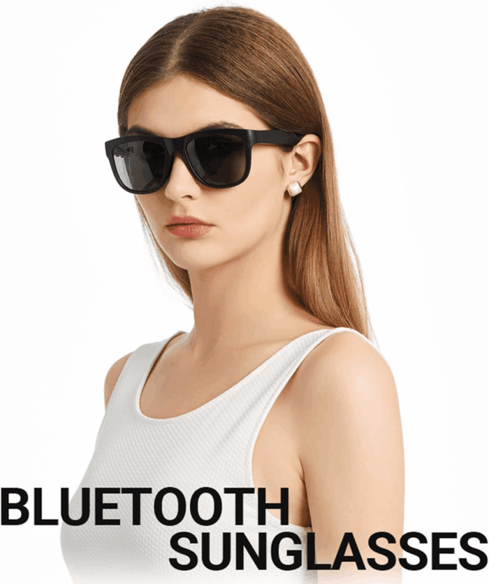 GS01 Smart Bluetooth Sunglasses, Audio Sunglasses with Speaker, UV400 Polarized Lens, Open Ear Music, Touch Control - Image 5