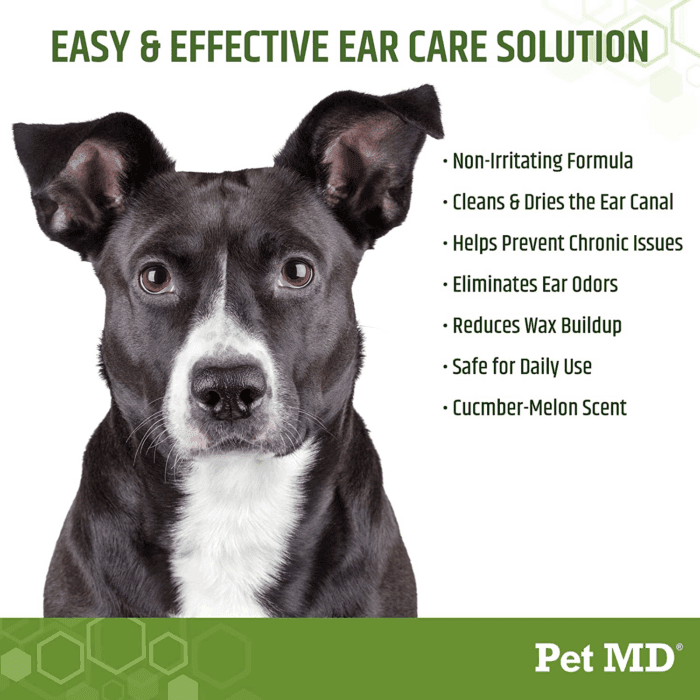 - Dog Ear Cleaner Wipes - Otic Cleanser for Dogs to Stop Ear Itching, and Infections with Aloe and Eucalyptus - 100 Count - Image 4