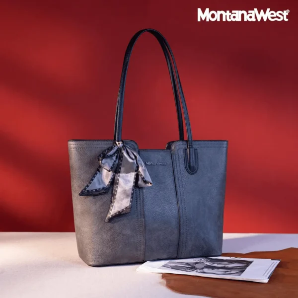 Tote Bags for Women Medium Top Handle Satchel Purses - Image 2