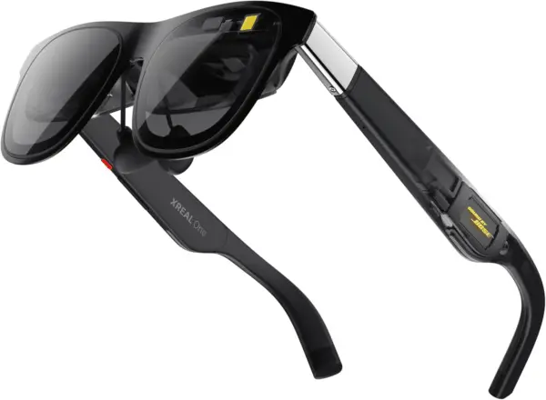 One AR Glasses with X1 Chip, Native 3 Dof, 147" 50°FOV 120Hz HD Display, Renowned Audio, 3 Adjustable Lens Transparency, Smart Glasses for Iphone 16/15, Steam Deck, ROG, Mac, PC, Android & Ios
