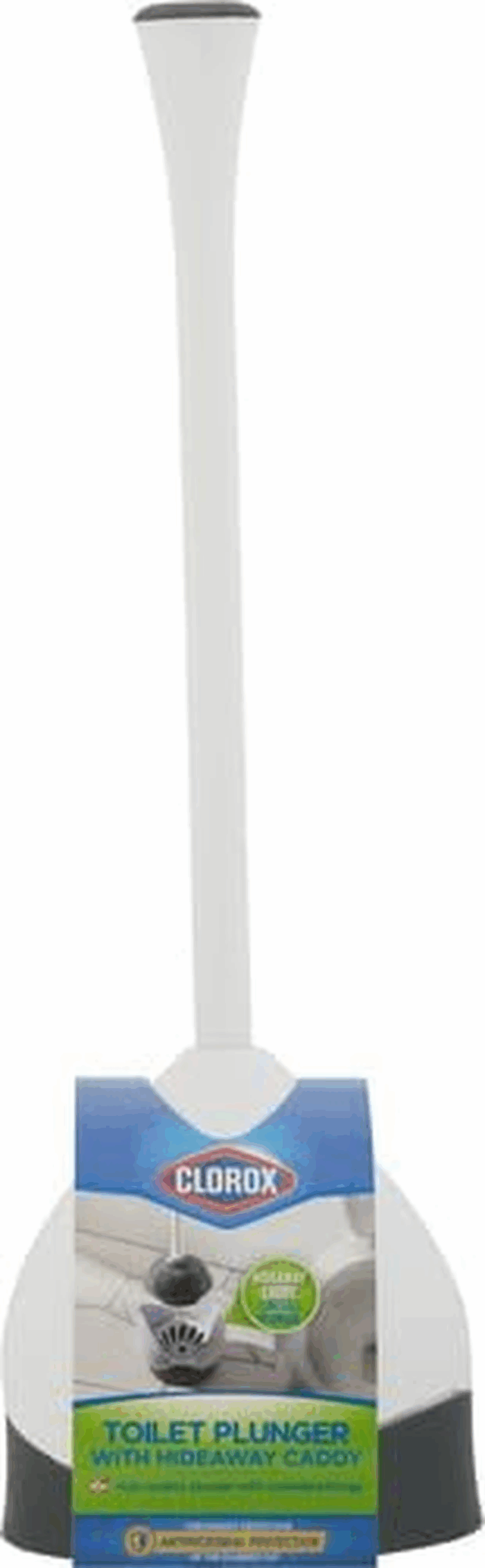 Toilet Plunger with Hideaway Caddy – Toilet Plunger for Bathroom, Bathroom Organizers & Storage, Bathroom Accessories, Toilet Unclogger, Plunger with Holder - Image 2