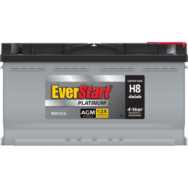 Platinum AGM Automotive Battery, Group Size H8 / LN5 / 49 12 Volt, 900 CCA - Image 7
