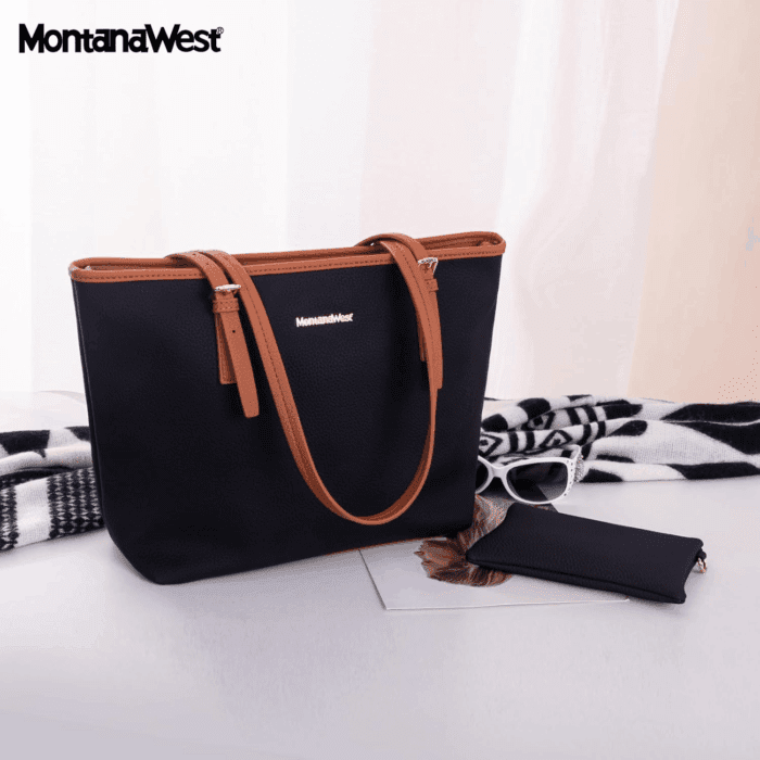 Tote Bags Vegan Leather Purses and Handbags for Women Top Handle Ladies Shoulder Bags - Image 3