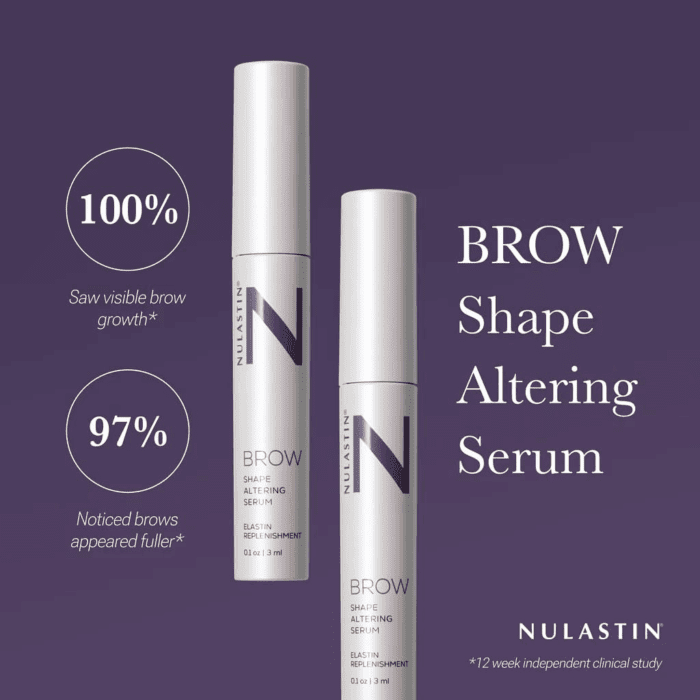 Eyebrow Serum for Thicker Looking Brows - BROW Shape Altering Serum - Reduce Shed & Encourage Fuller, More Youthful-Looking Brows - with Keratin & Peptides (2 Count, 0.1 Fl Oz Each) - Image 2