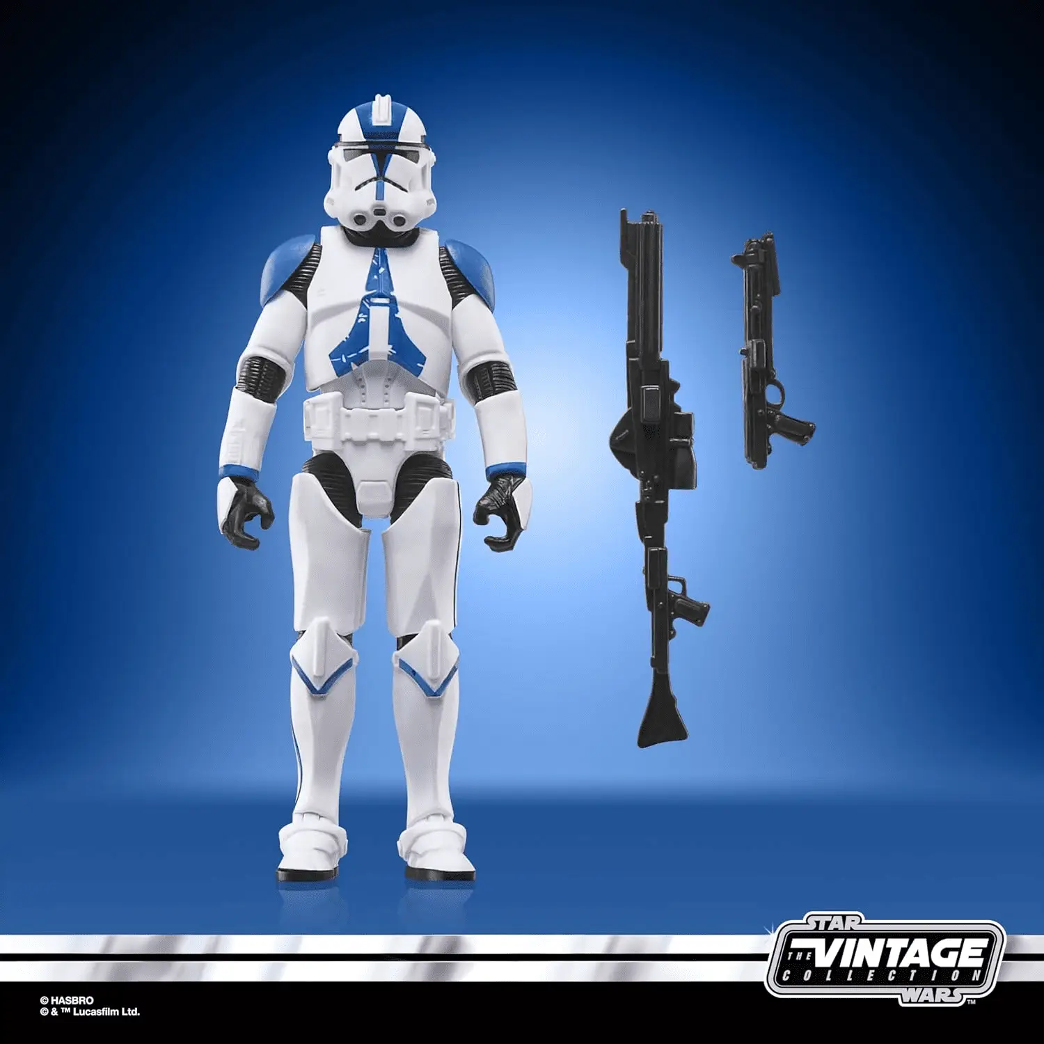 the Vintage Collection Clone Trooper (501St Legion), Obi-Wan Kenobi 3.75 Inch Collectible Action Figure - Image 8