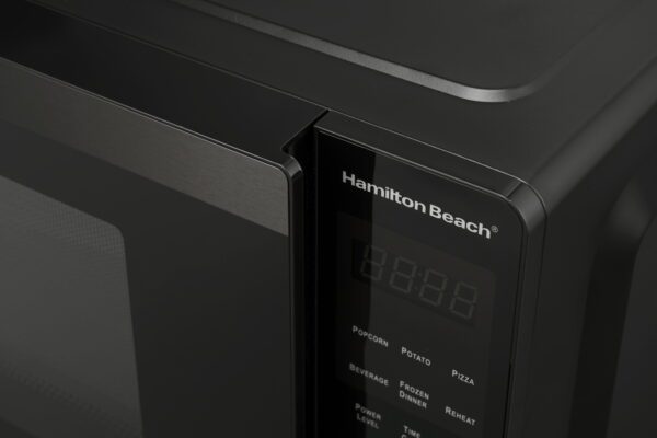 0.9 Cu Ft Countertop Microwave Oven, 900 Watts, Black Stainless Steel, New - Image 9
