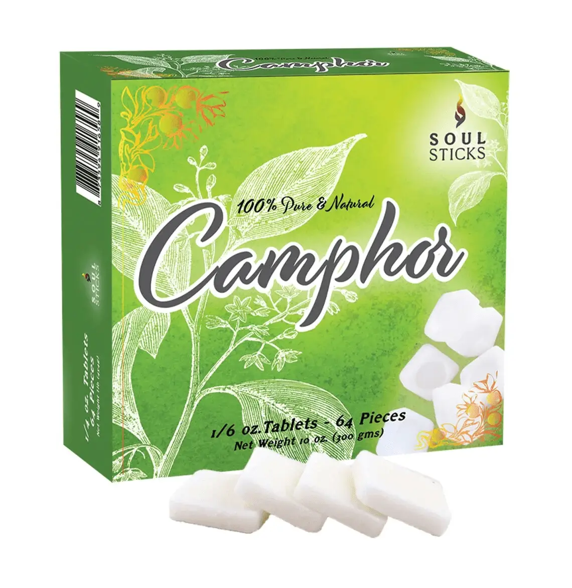 100% Natural Camphor Tablets (56G) - 3 Blocks, 12 Refined Alcanfor Tablets | Odor Eliminator, Aromatherapy & Puja Rituals | Plant-Based, Chemical-Free - Image 9