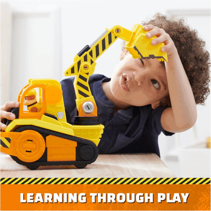 , Wheeler’S Dump Truck Toy with Movable Parts and a Collectible Action Figure, Kids Toys for Ages 3 and Up - Image 9