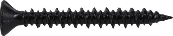 Concrete Screw Anchor Black, 3/16 X 1.25", Flat Head, Steel, New, 12 Pack - Image 5