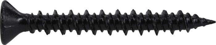 Concrete Screw Anchor Black, 3/16 X 1.25", Flat Head, Steel, New, 12 Pack - Image 5