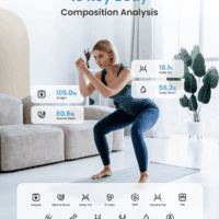 Smart Scale for Body Weight, FSA HSA Eligible, Digital Bathroom Scale BMI Weighing Bluetooth Body Fat Scale, Body Composition Monitor Health Analyzer with Smartphone App, 400 Lbs - Elis 1 - Image 3