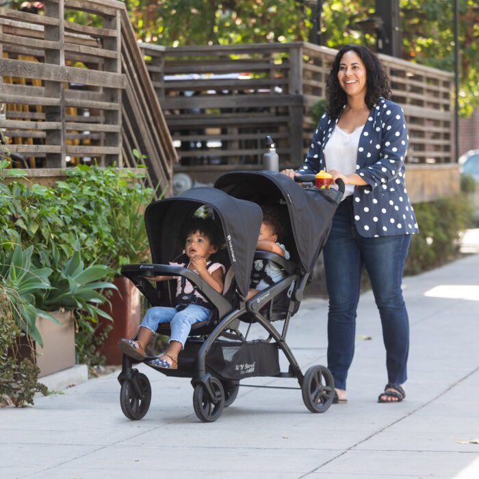 Sit N' Stand® Double 2.0 Stroller - Desert Tan - Image 2
