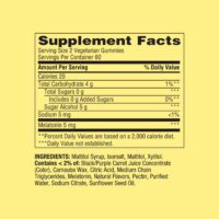 Zero Sugar Melatonin Sleep Support Dietary Supplement Gummies, 5 Mg, 120 Count - Image 3