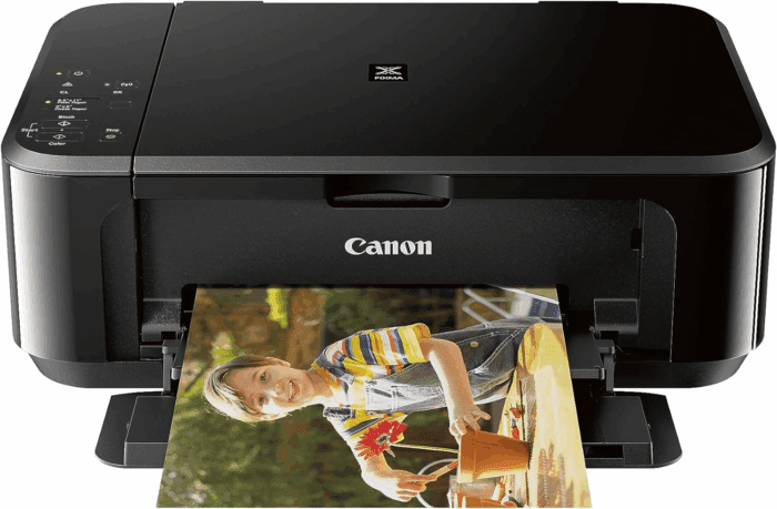 Pixma MG3620 Wireless All-In-One Color Inkjet Printer with Mobile and Tablet Printing, Black