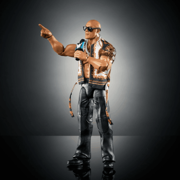 Elite Action Figure & Accessories, Series #115 6-Inch Collectible the Rock with 25 Articulation Points & Swappable Hands - Image 4
