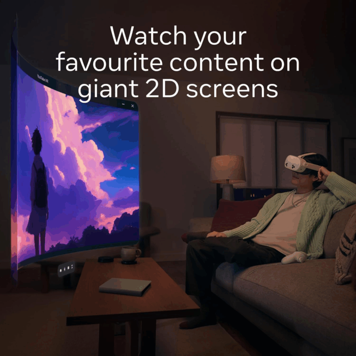 Quest 3S 128GB — Get Batman: Arkham Shadow and a 3-Month Trial of  Quest+ Included — All-In-One Headset - Image 3