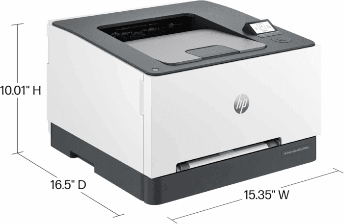Color Laserjet Pro 3201Dw Wireless Color Laser Printer, Office Printer, Duplex, Best-For-Office (499Q9F) - Image 3