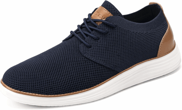 Men'S Fashion Dress Sneakers Casual Walking Shoes Business Oxfords Comfortable Breathable Lightweight Tennis - Image 4
