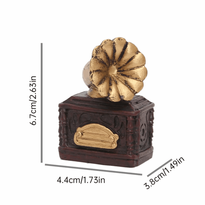 Groceries Retro Resin Crafts Decoration Coffee Shop Home Decoration Garden Decoration as Shown - Image 3