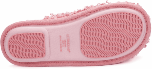 Women'S Indoor Fuzzy Slippers, Ladies Lightweight Cozy Memory Foam House Shoes - Image 5