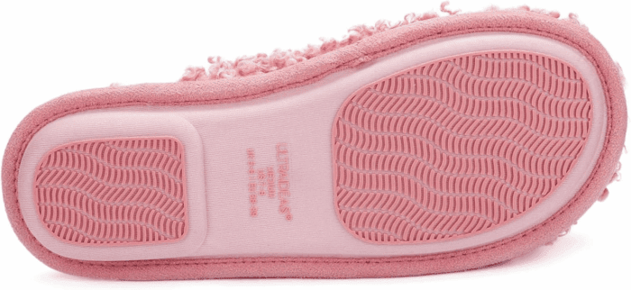 Women'S Indoor Fuzzy Slippers, Ladies Lightweight Cozy Memory Foam House Shoes - Image 5