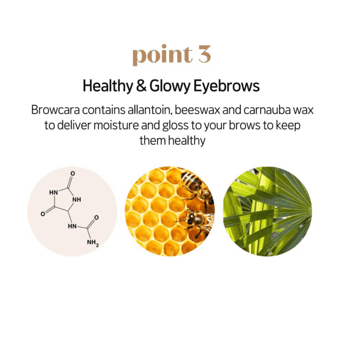 Color My Brows 4.5G - Rich Brown | Beeswax & Carnauba Wax | Eyebrow Mascara, Quickly Fixing Natural Eyebrow Makeup with Care Effect | Korean Makeup, Kbeauty, Perfect for Gift - Image 6