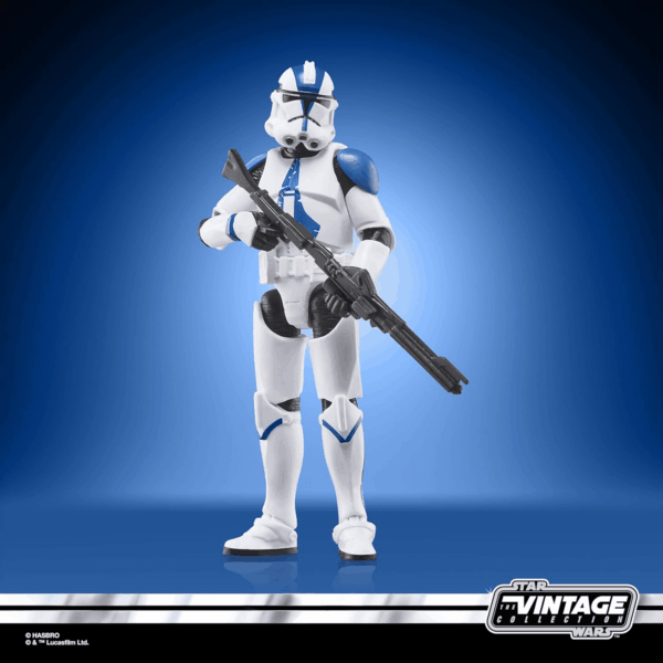 the Vintage Collection Clone Trooper (501St Legion), Obi-Wan Kenobi 3.75 Inch Collectible Action Figure - Image 5