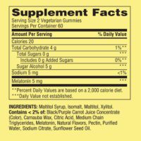Zero Sugar Melatonin Sleep Support Dietary Supplement Gummies, 5 Mg, 120 Count - Image 6