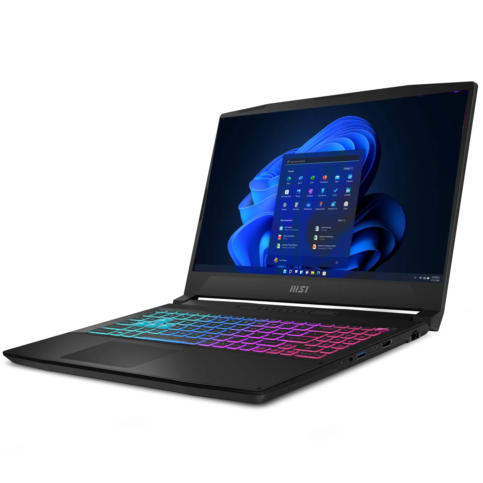 Katana 15.6 Inch 144Hz Gaming Laptop Intel Core I7-13620H NVIDIA Geforce RTX 4050 16GB DDR5 1TB SSD Black (2024) - Image 4