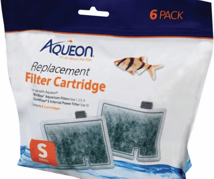 Filter Cartridge Small/6 Pk - Aquarium Filter Cartridge - 6 Count