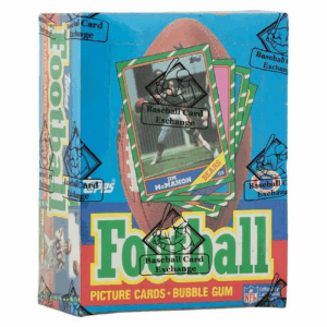 1986 Topps Football Unopened Wax Box BBCE Sealed Wrapped - Non X-Out - Jerry Rice, Steve Young RC - Pack of 36