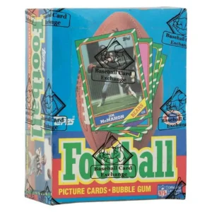 1986 Topps Football Unopened Wax Box BBCE Sealed Wrapped - Non X-Out - Jerry Rice, Steve Young RC - Pack of 36