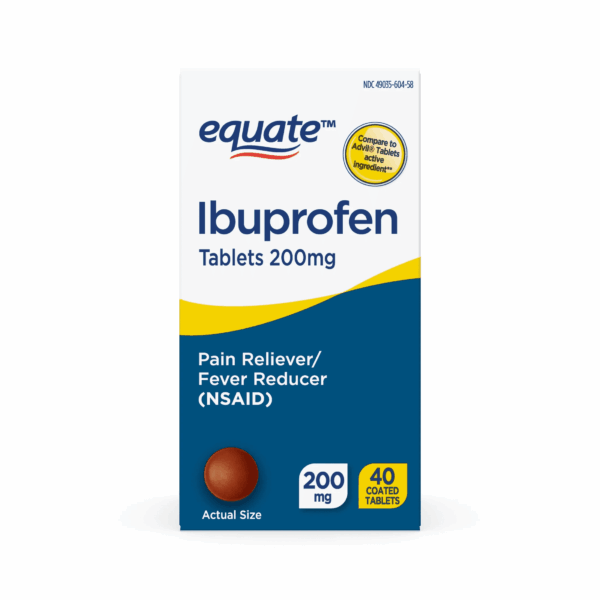 Ibuprofen Pain Reliever and Fever Reducer Coated Tablets, 200Mg, 100 Count - Image 4