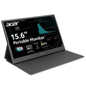 15.6" Portable Monitor, Full HD (1920X1080), 60Hz, Black, PM161Q