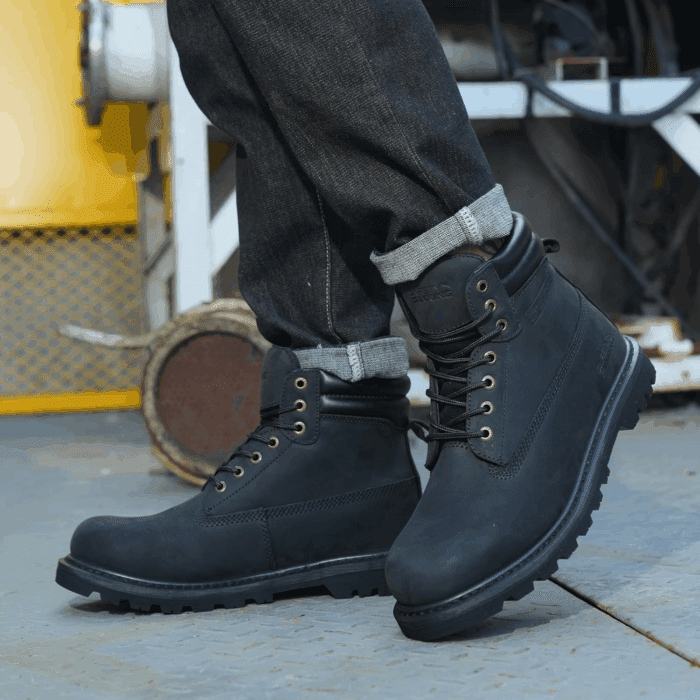 Work Boots for Men Waterproof Soft Toe Non Slip Comfortable Workboots - Image 7