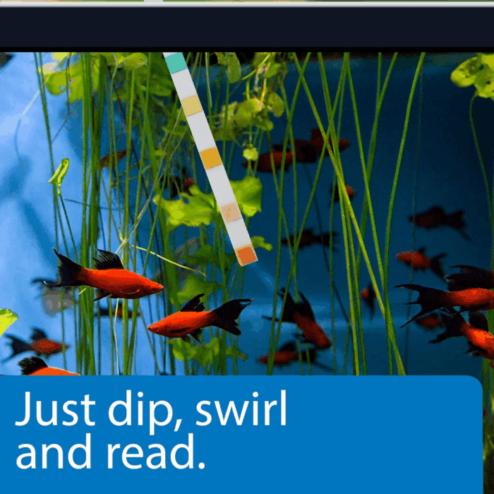 5-In-1 Test Strips Freshwater and Saltwater Aquarium Test Strips 25-Count Box - Image 4