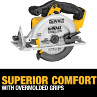 20V MAX Circular Saw, 6-1/2-Inch Blade, 460 MWO Engine, 0-50 Degree Bevel Capability, Bare Tool Only (DCS391B) - Image 4