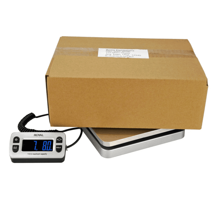 DG110 Digital Postal Scale 110Lb / 50Kg Maximum Weight Capacity - Silver - Image 4