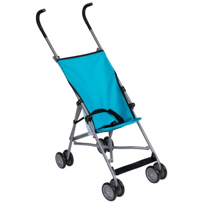 Comfort Height Umbrella Stroller, Freshwater Turquoise, Toddler, Unisex - Image 4