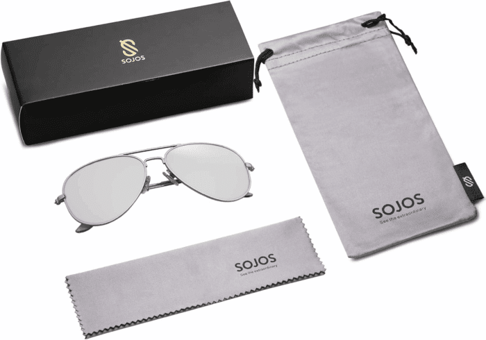 Classic Aviator Polarized Sunglasses for Men Women Vintage Retro Style - Image 6