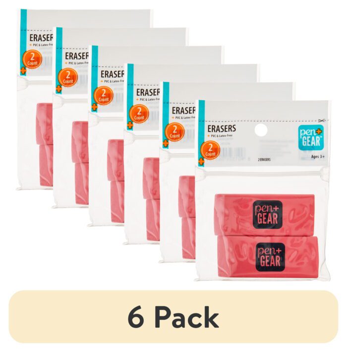 Pink Erasers, 2 Count - Image 6