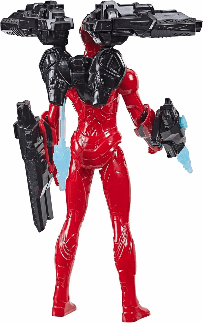 Studios' Black Panther Wakanda Forever Ironheart with Gear 12-Inch Action Figure, Titan Hero Series, Superhero Toys for Kids Ages 4 and Up - Image 2