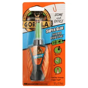 Clear Micro Precise Super Gel Bottle, 5.5 Grams, Initial Dry Time 10-45 Seconds