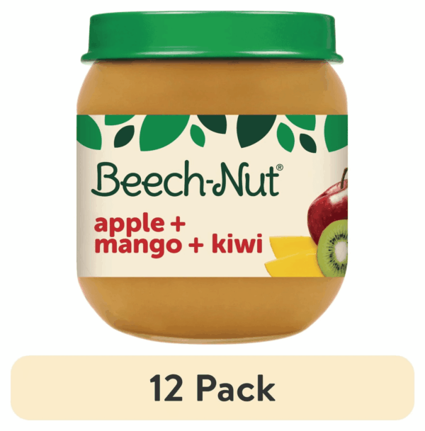 Stage 2 Baby Food, Apple Mango & Kiwi, 4 Oz Jar - Image 7