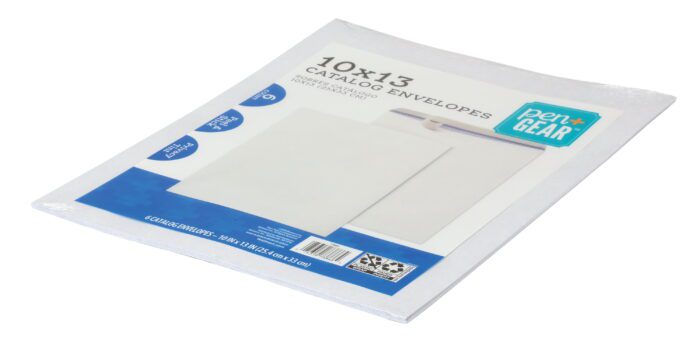 Catalog Envelopes, 28 Lb. White Wove, (10" X 13") Peel and Stick, 6-Count - Image 3