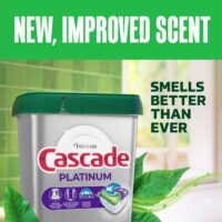 Platinum Dishwasher Pods, Action Pacs Dishwasher Detergent Tabs, Fresh, 26 Count - Image 7